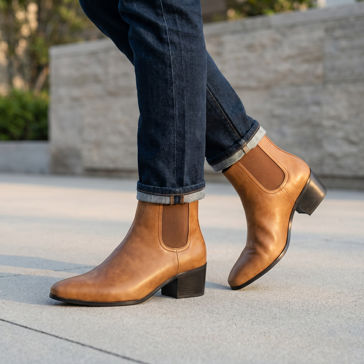 Chelsea boots voor heren met ritssluiting aan de zijkant | Elegant-casual schoenen