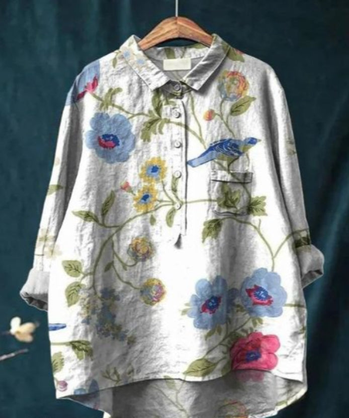 Chique bloemenblouse | Elegantie & comfort