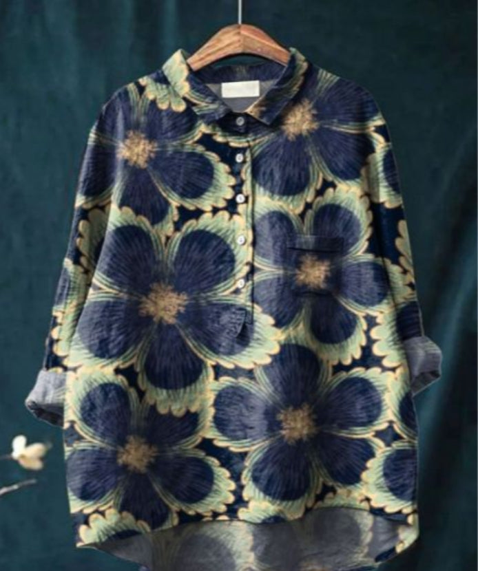 Chique bloemenblouse | Elegantie & comfort