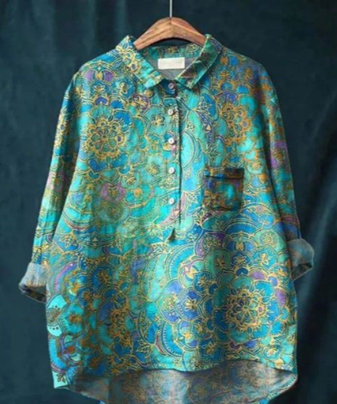 Chique bloemenblouse | Elegantie & comfort