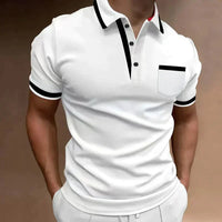 Comfortabel klassiek poloshirt met borstzak