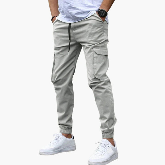 Comfortabele Cargo Joggingbroek voor Heren met Zakken Stijlvol