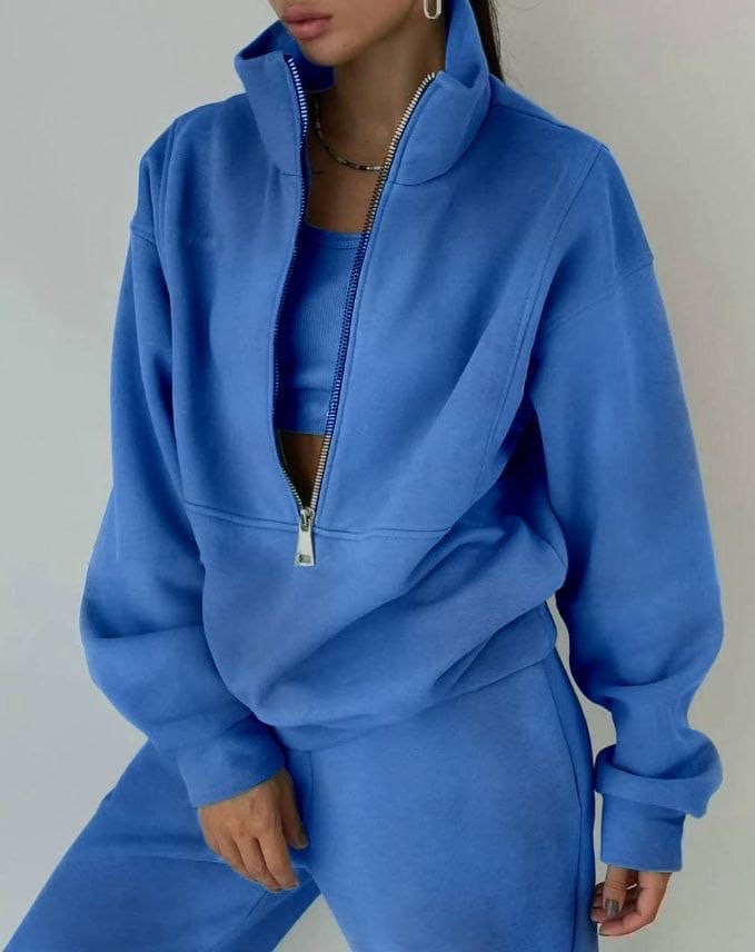 Comfortabele fleece loungewear set