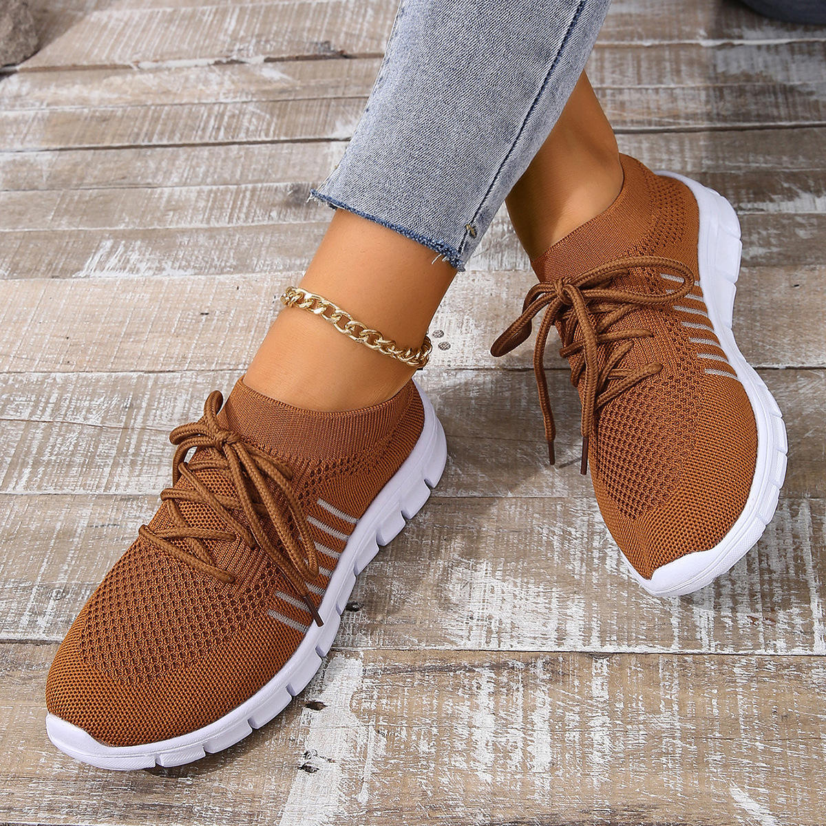 Compacte damessneakers