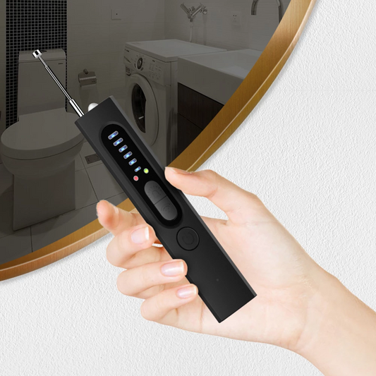 Compacte detector voor verborgen camera's en GPS-beveiliging
