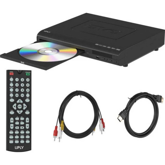 Compacte dvd-speler met HDMI-uitgang & regiovrije afspeelmogelijkheid