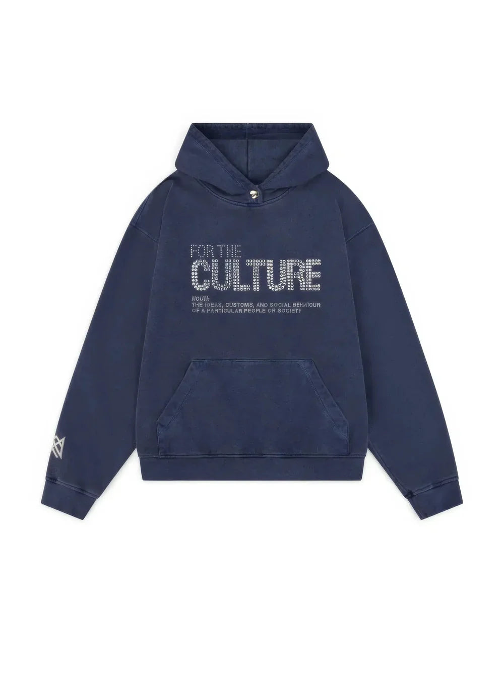 Dames hoodie met moderne Culture-opdruk