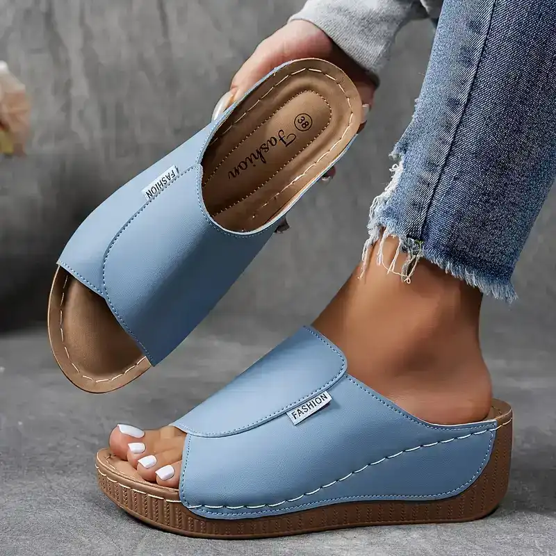 Dames mules met sleehak