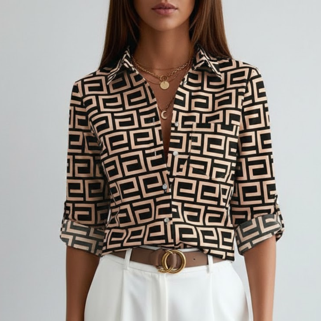 Damesblouse – Tijdloze Elegantie en Comfort