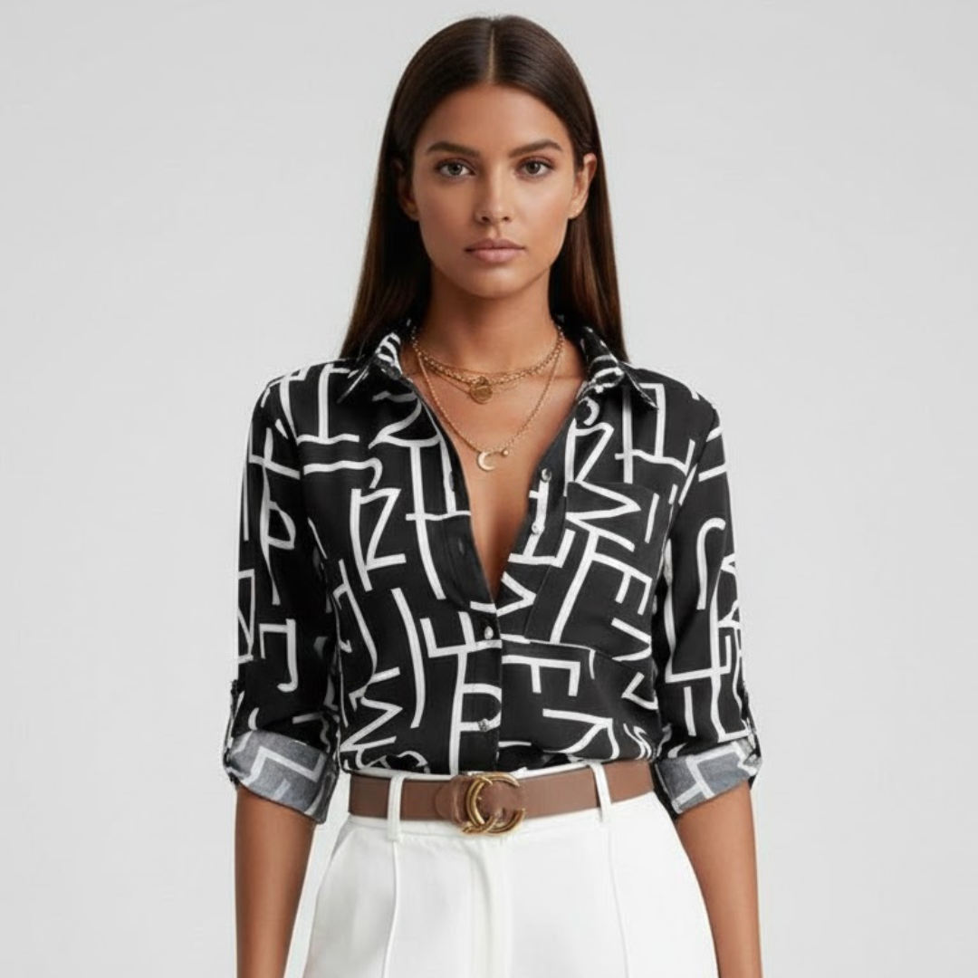 Damesblouse – Tijdloze Elegantie en Comfort