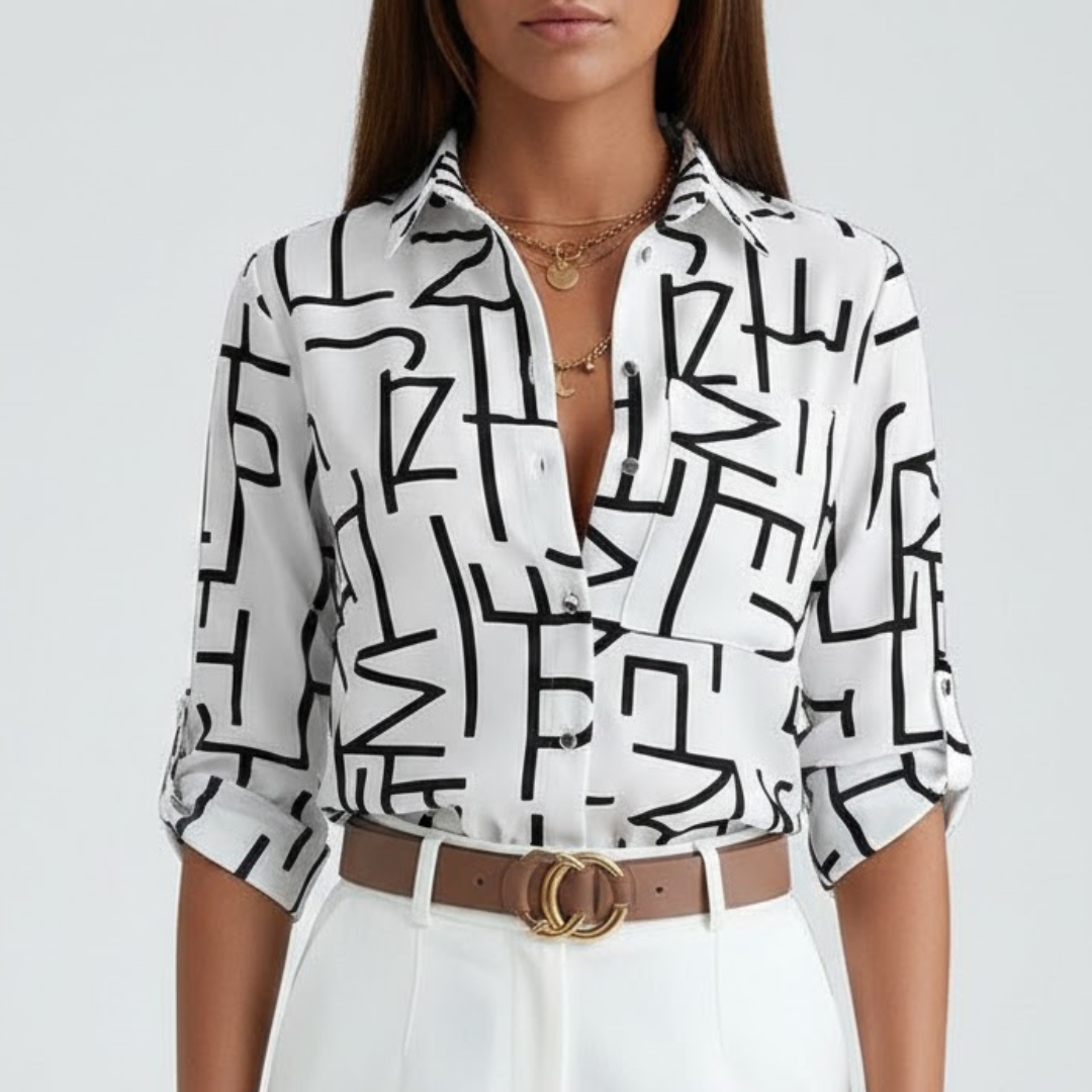 Damesblouse – Tijdloze Elegantie en Comfort