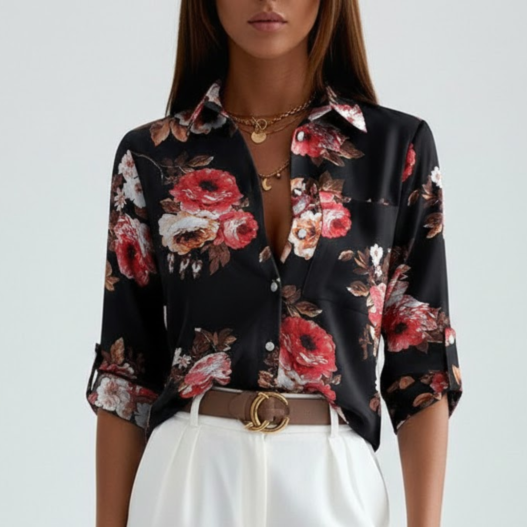 Damesblouse – Tijdloze Elegantie en Comfort