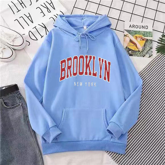 Dameshoodie met stijlvolle Brooklyn-opdruk