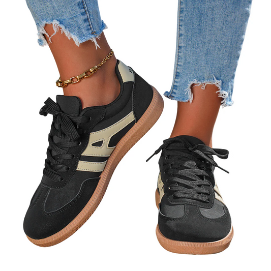 Damesneakers met voetboogondersteuning en comfortabele binnenzool