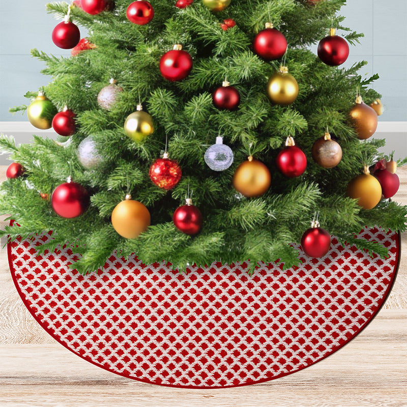 Decoratieve kerstboomrok
