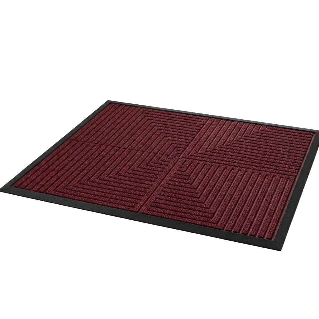 Deurmat met antislip achterzijde en vuilopvangende werking
