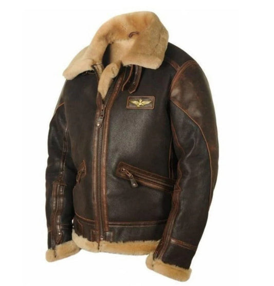 Dikke vintage jas voor de herfst/winter