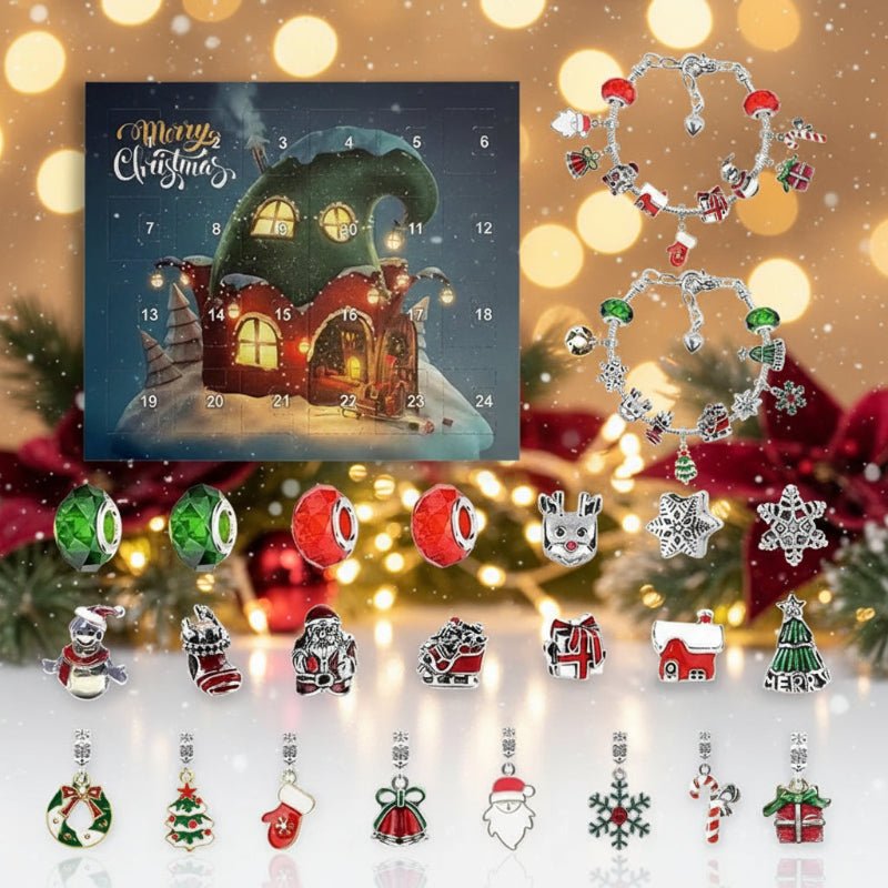 DIY Kerstarmband Adventskalender voor 24 Dagen Creatief Plezier