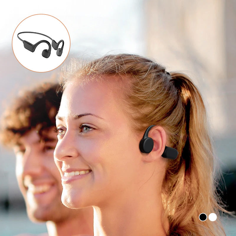 Draadloze bone conduction Bluetooth-koptelefoon met IPX5-certificering