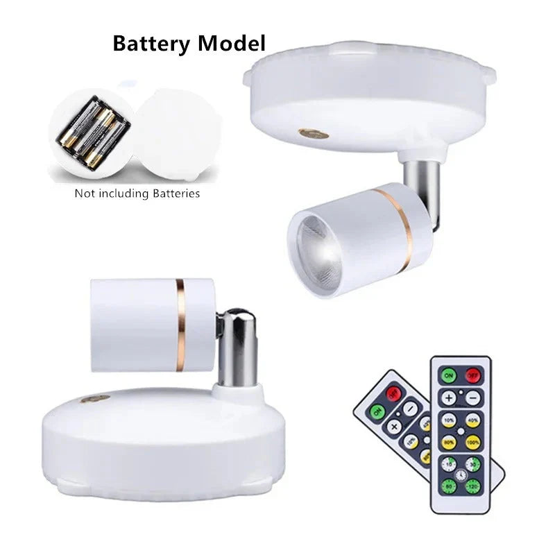 Draadloze led-spot
