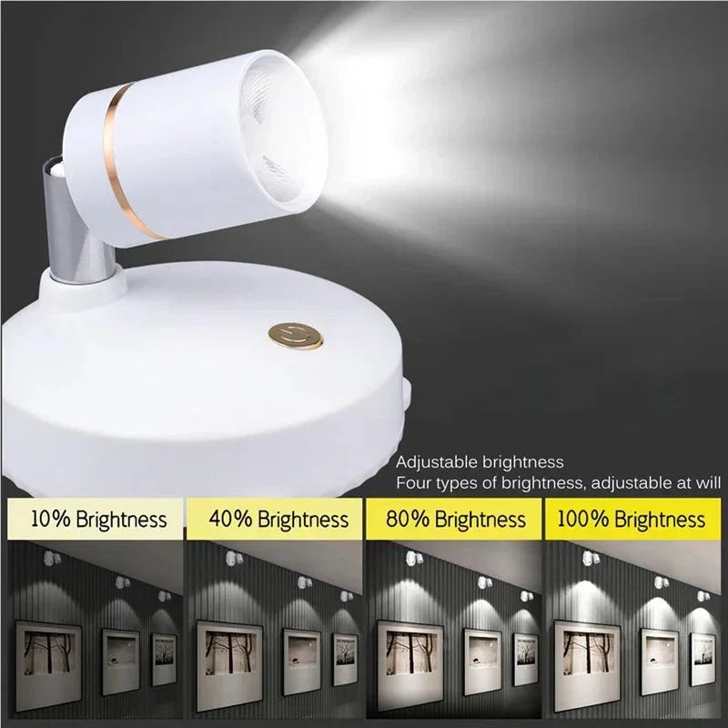 Draadloze led-spot