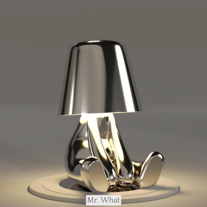 Draadloze tafellamp 5 Brothers – Herlaadbare led-designerlamp met dimbaar licht (warmwit)