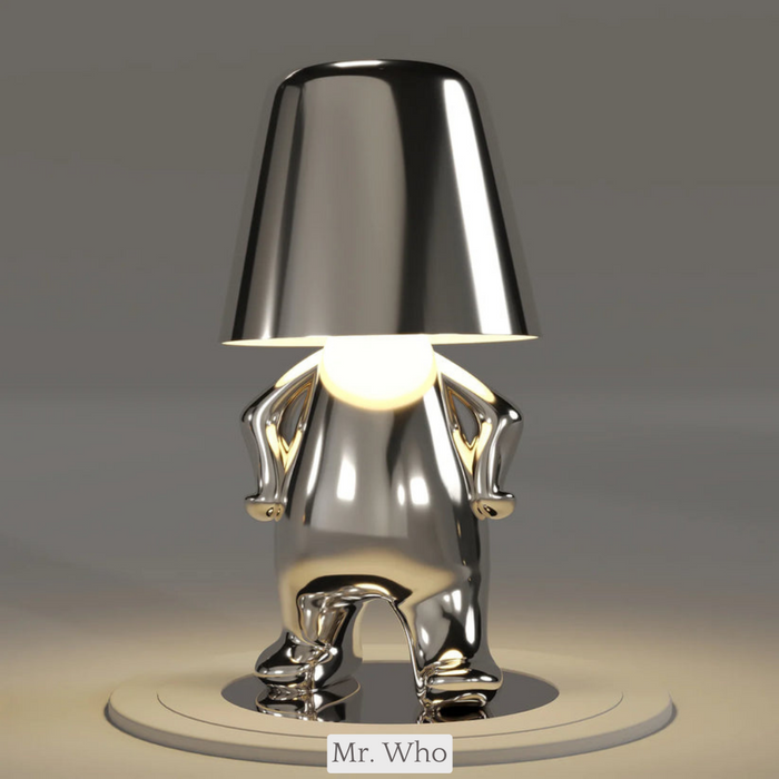 Draadloze tafellamp 5 Brothers – Herlaadbare led-designerlamp met dimbaar licht (warmwit)