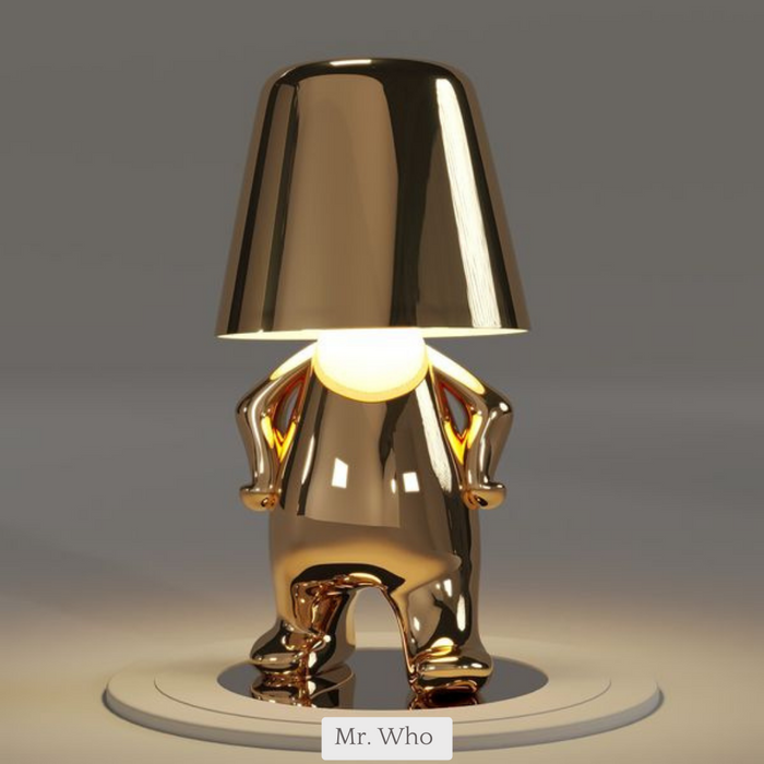 Draadloze tafellamp 5 Brothers – Herlaadbare led-designerlamp met dimbaar licht (warmwit)
