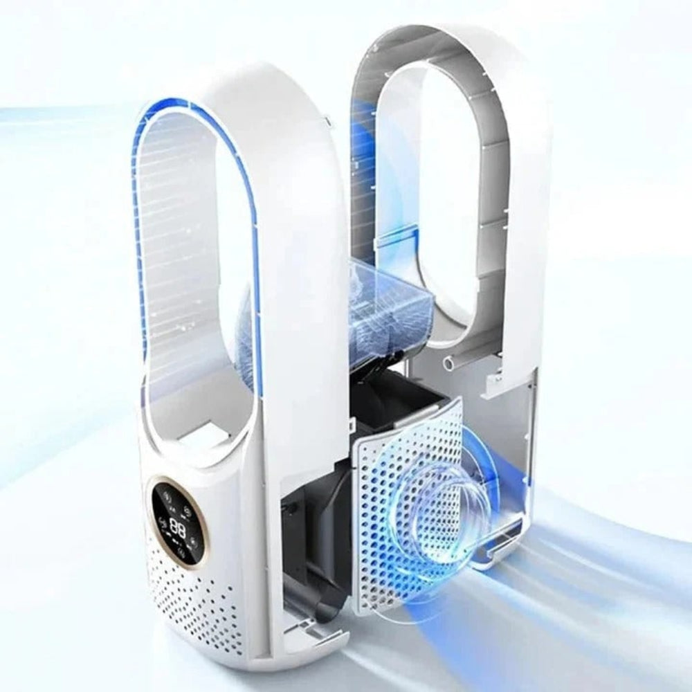 Draagbare airconditioner – Stil, compact en bladloos