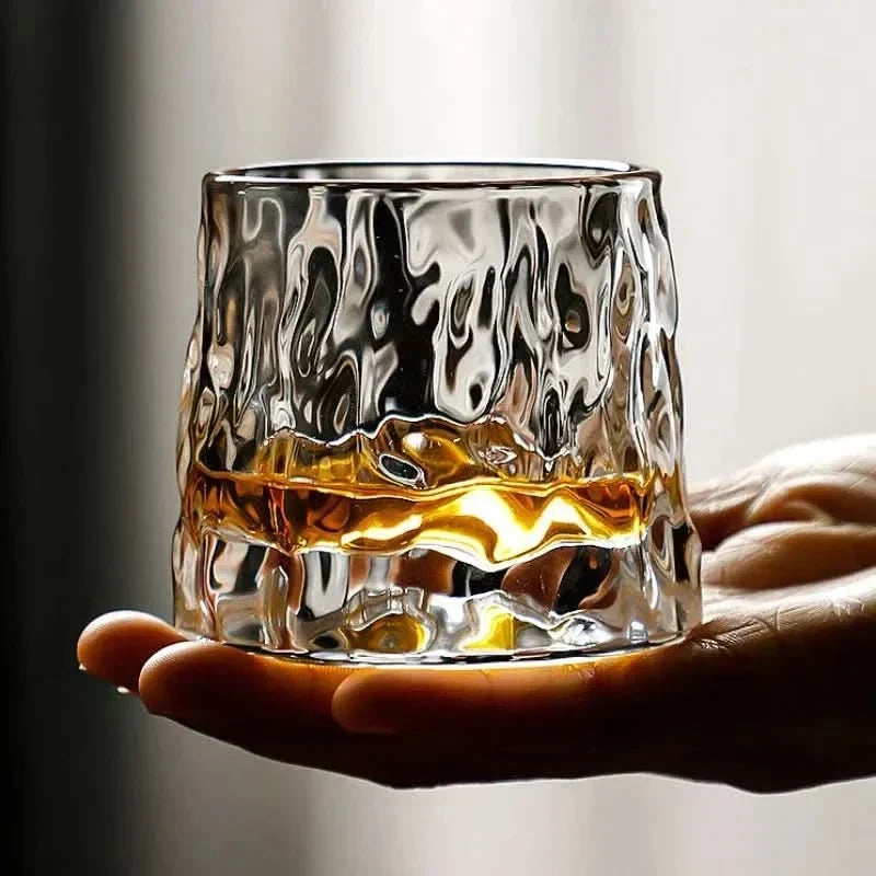 Draaiende Japanse Edo whiskeyglazenset