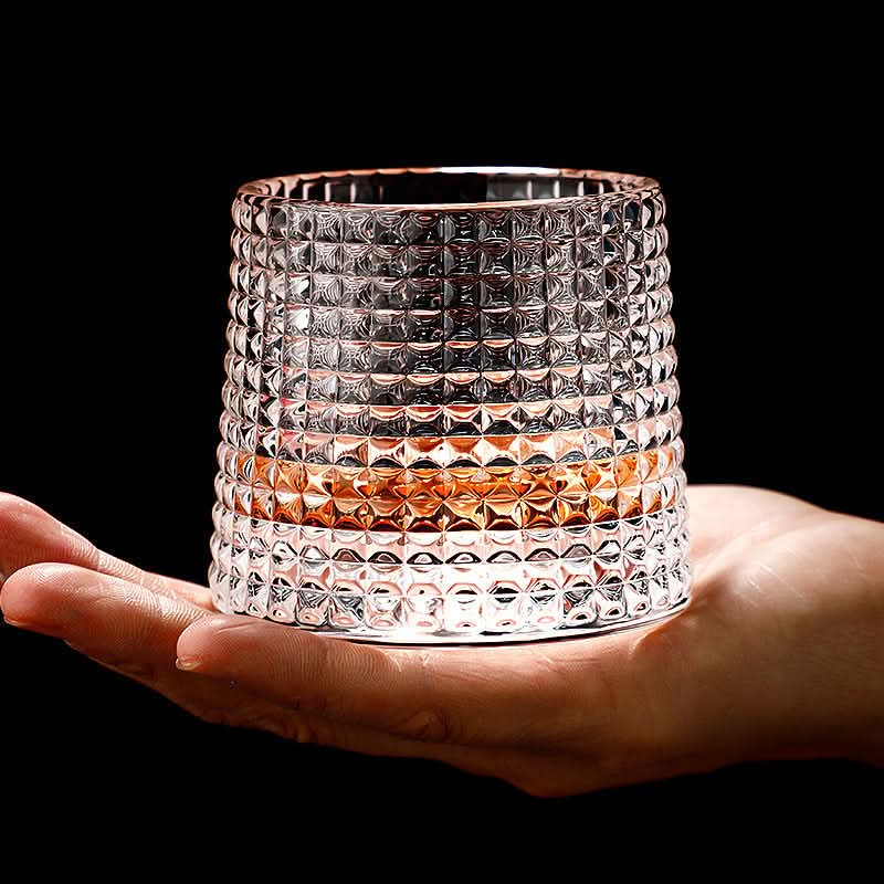 Draaiende Japanse Edo whiskeyglazenset