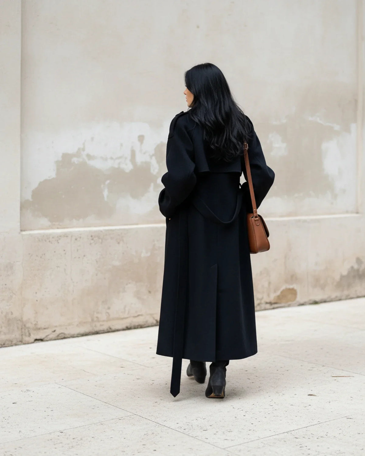 Dubbelrijige trenchcoat voor dames