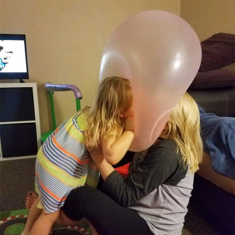 Duurzame opblaasbare bubbelbal