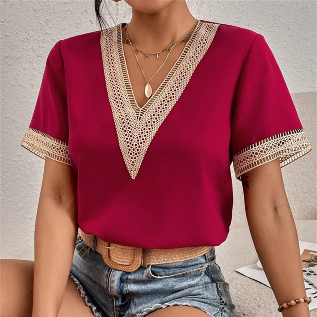 Elegant dames-T-shirt, perfect voor het najaar
