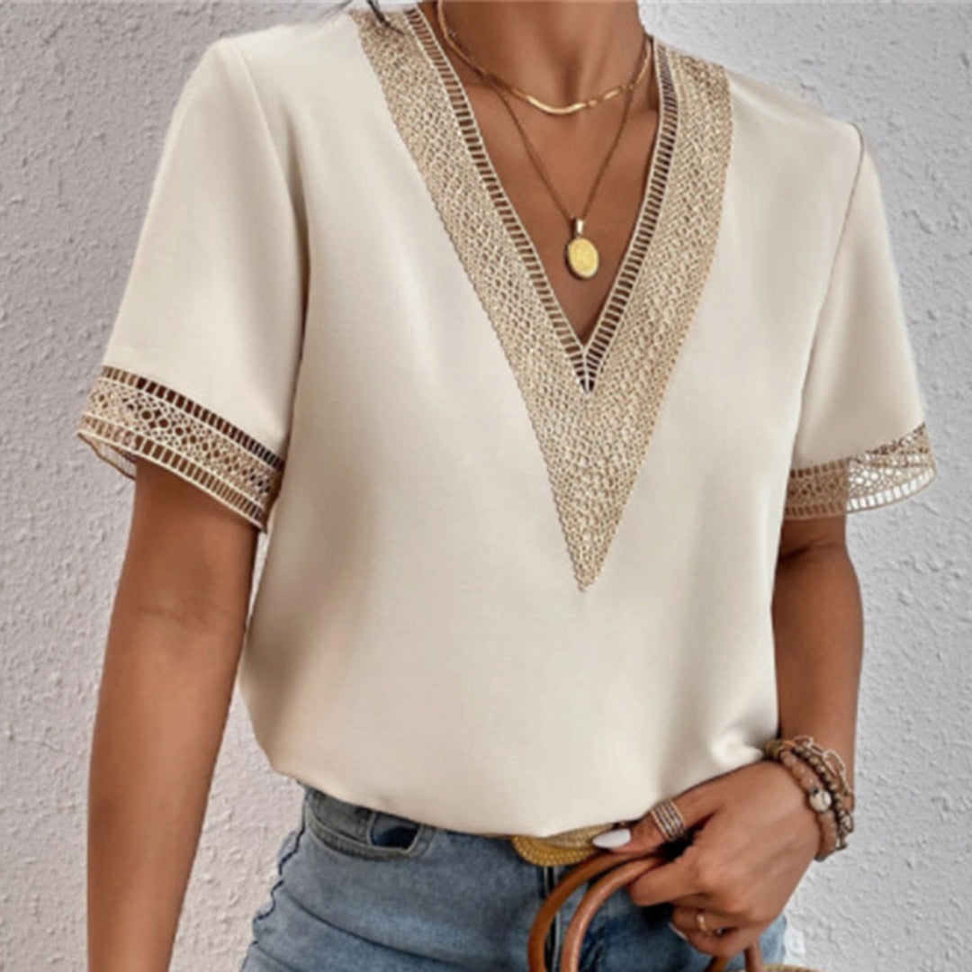 Elegant dames-T-shirt, perfect voor het najaar