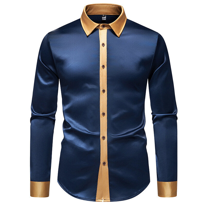 Elegant overhemd met lange mouwen en details