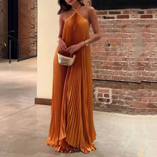 Elegante halterjurk voor dames
