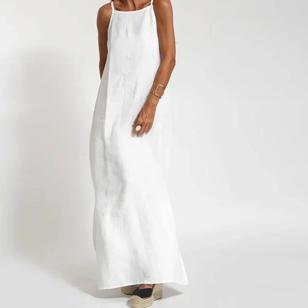 Elegante jurk met splitjes