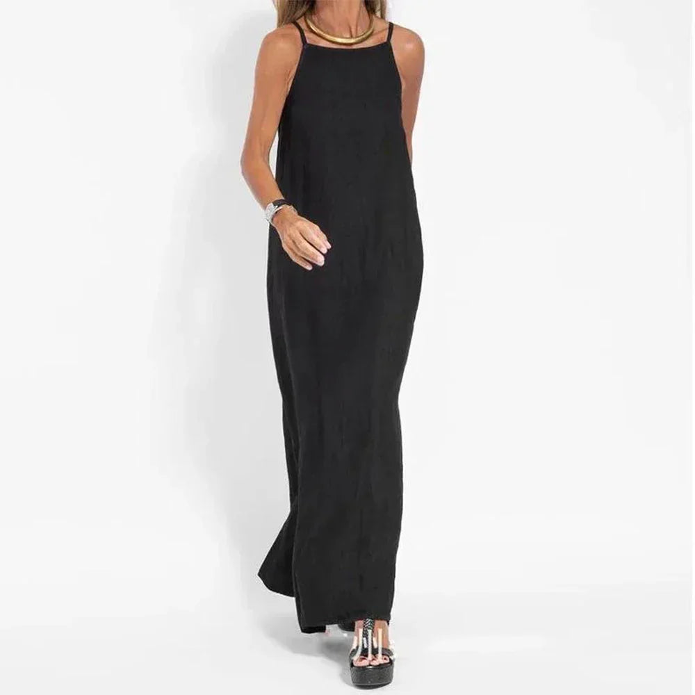 Elegante jurk met splitjes
