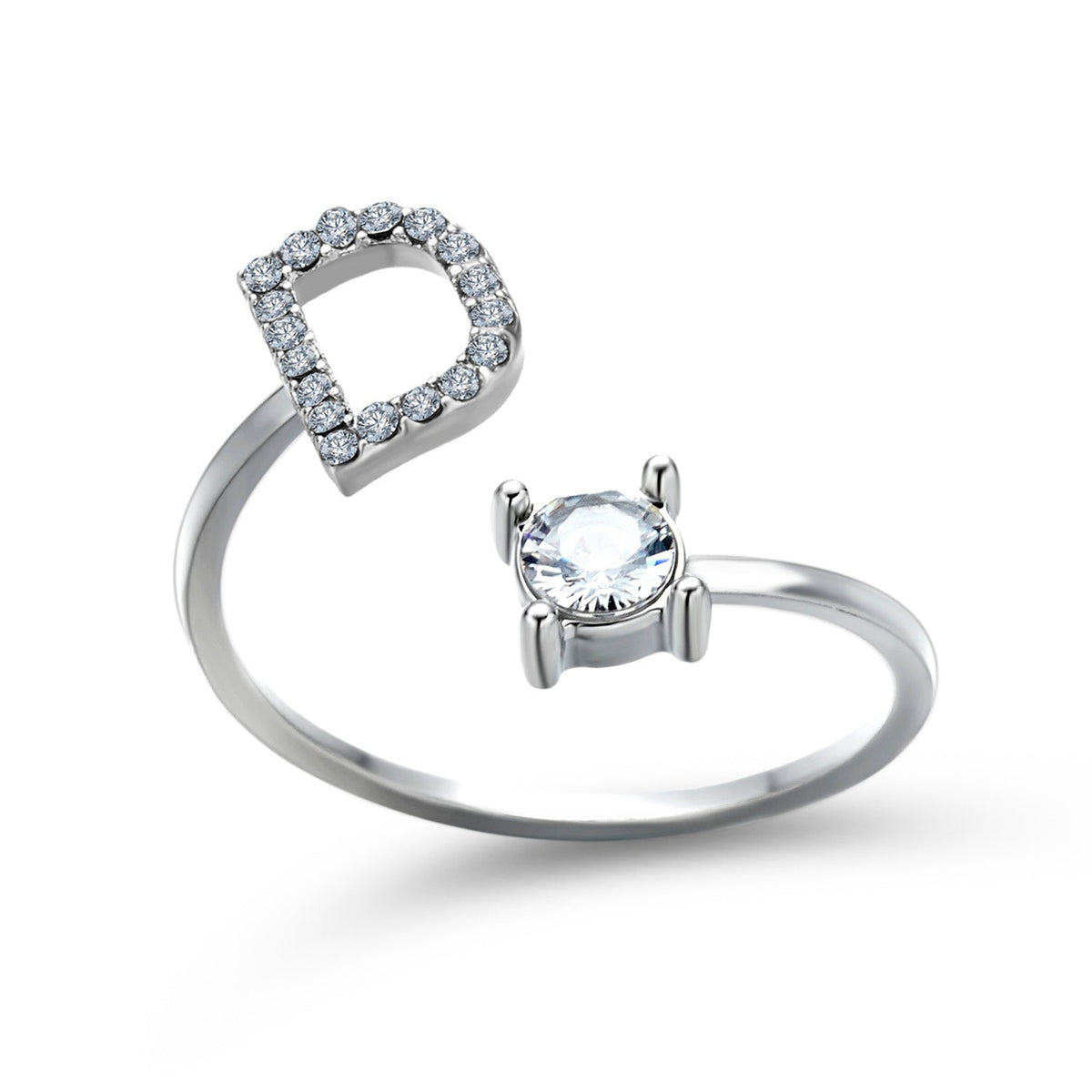 Elegante ring met initialen om herinneringen levend te houden