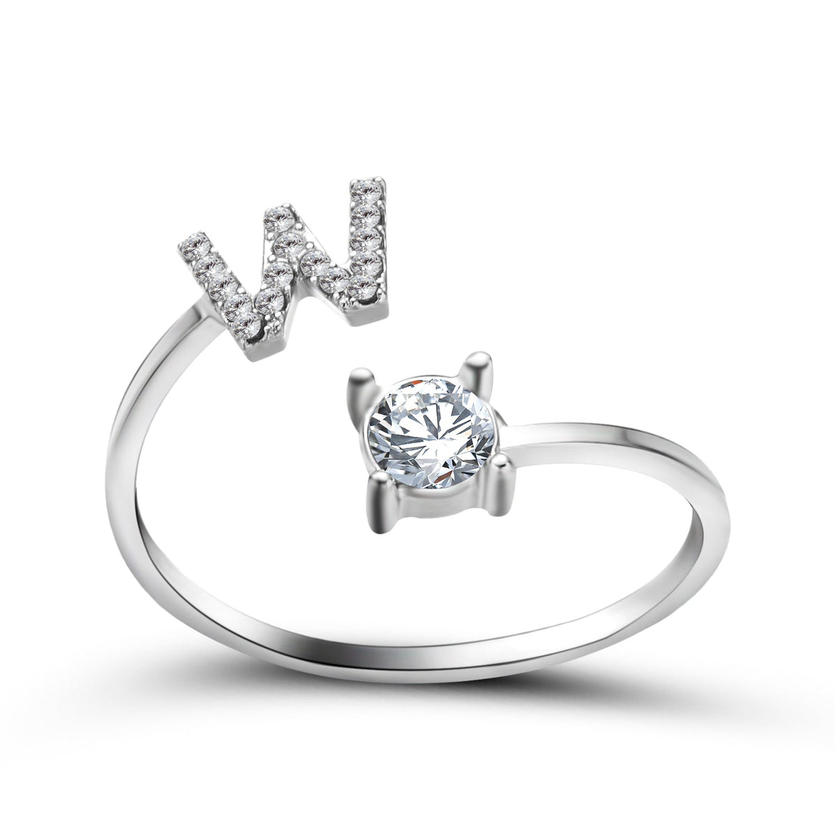 Elegante ring met initialen om herinneringen levend te houden