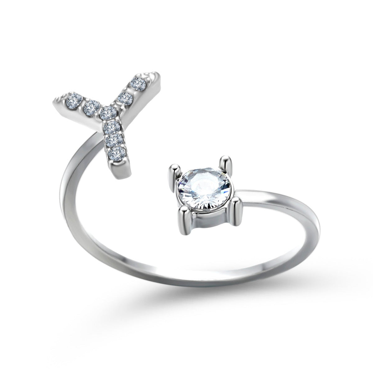 Elegante ring met initialen om herinneringen levend te houden