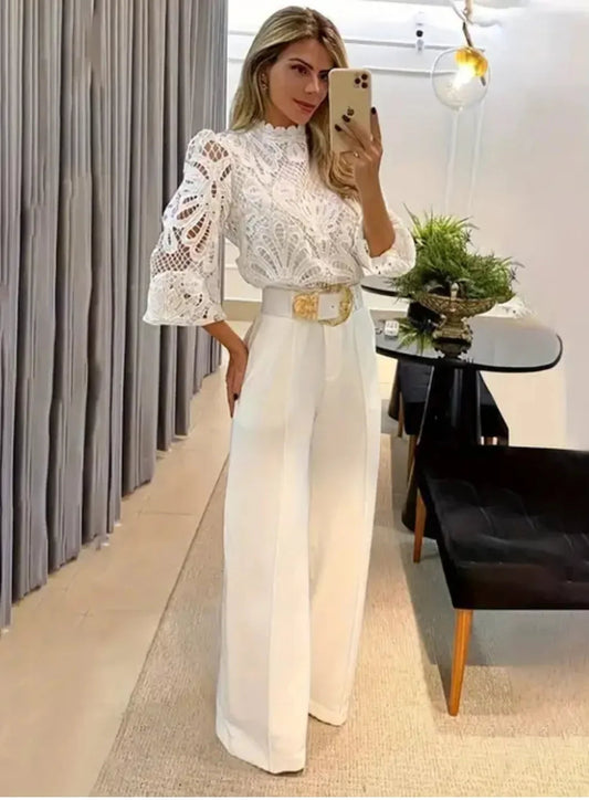 Elegante tweedelige dames-set