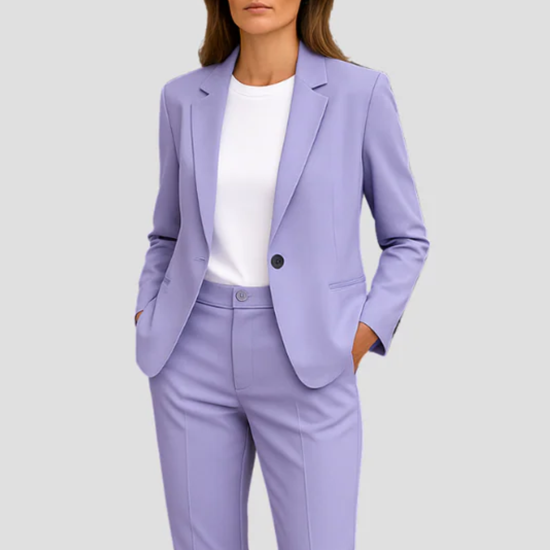 Elegante tweedelige set voor dames - Blazer en broek