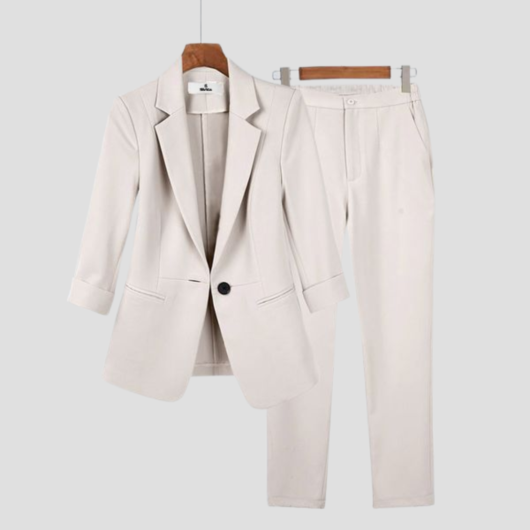 Elegante tweedelige set voor dames - Blazer en broek