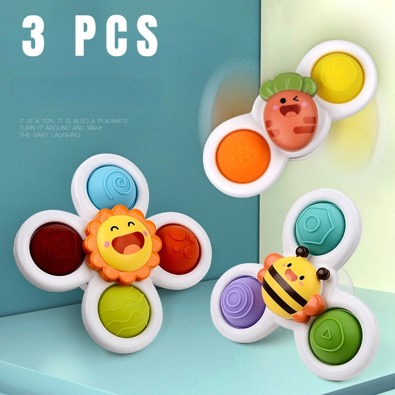 Fidget spinner speelgoed met zuignap