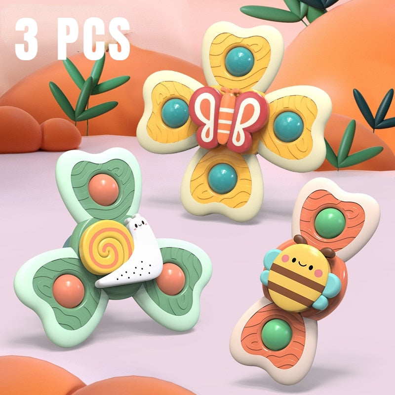 Fidget spinner speelgoed met zuignap
