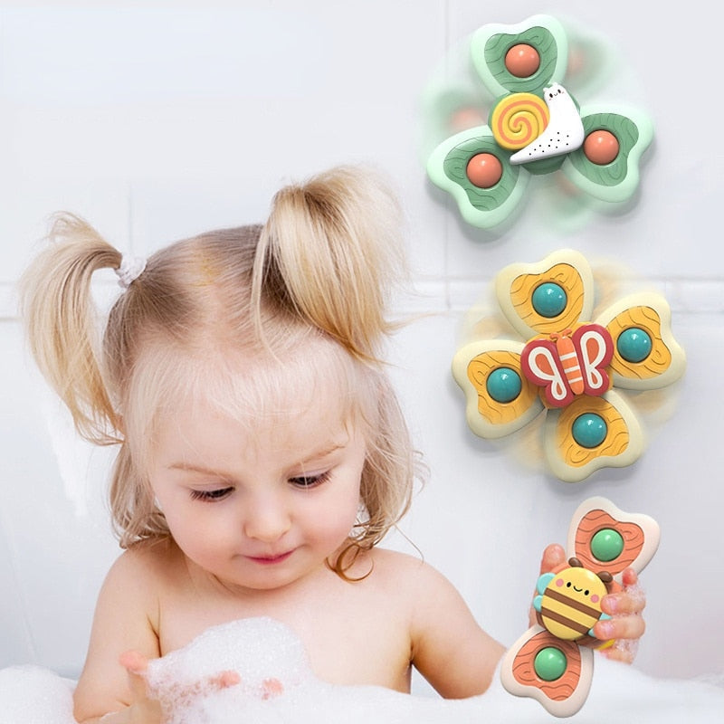 Fidget spinner speelgoed met zuignap