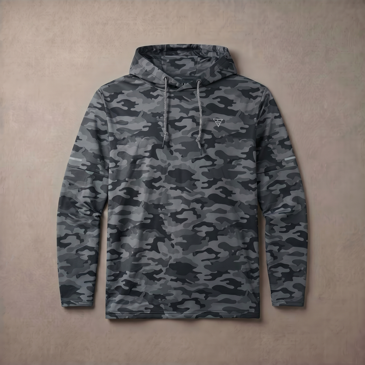 Fleece Hoodie voor Heren met Print | Lichtgewicht en Ademend | Casual Sportieve Stijl