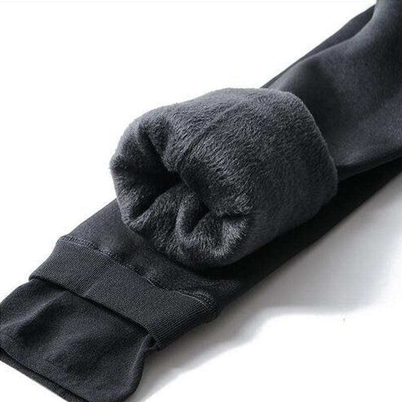 Fleece winterlegging – Thermolegging voor dames, gevoerd met hoge taille, warm & elastisch, 8 kleuren